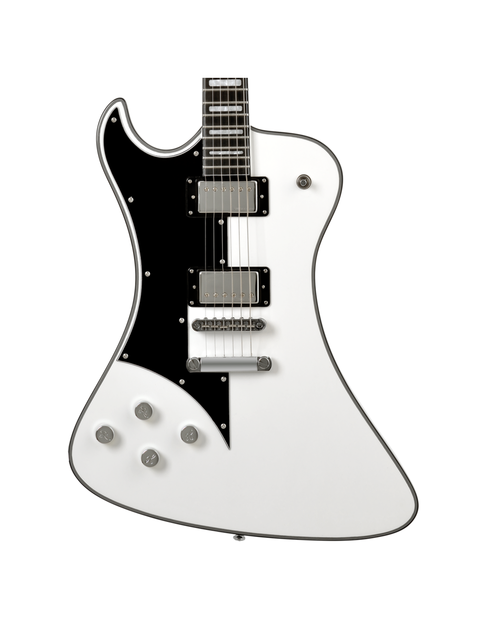 Hagstrom Fantomen Single Cut Left-Handed Electric Guitar - White Gloss