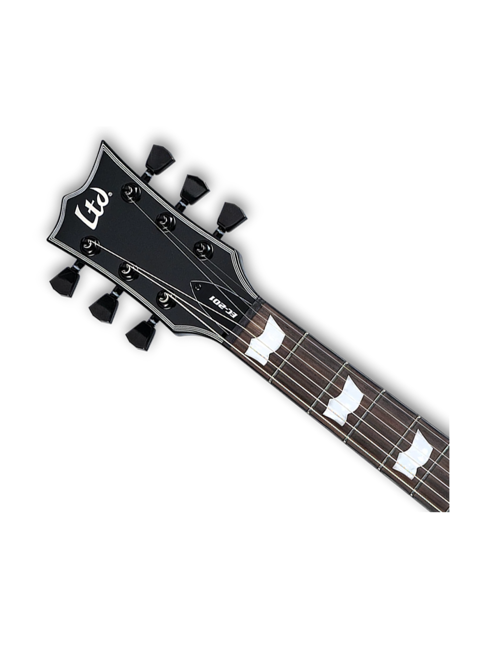 ESP LTD EC-201 Electric Guitar - Black w/Rosewood Fingerboard - B-Stock