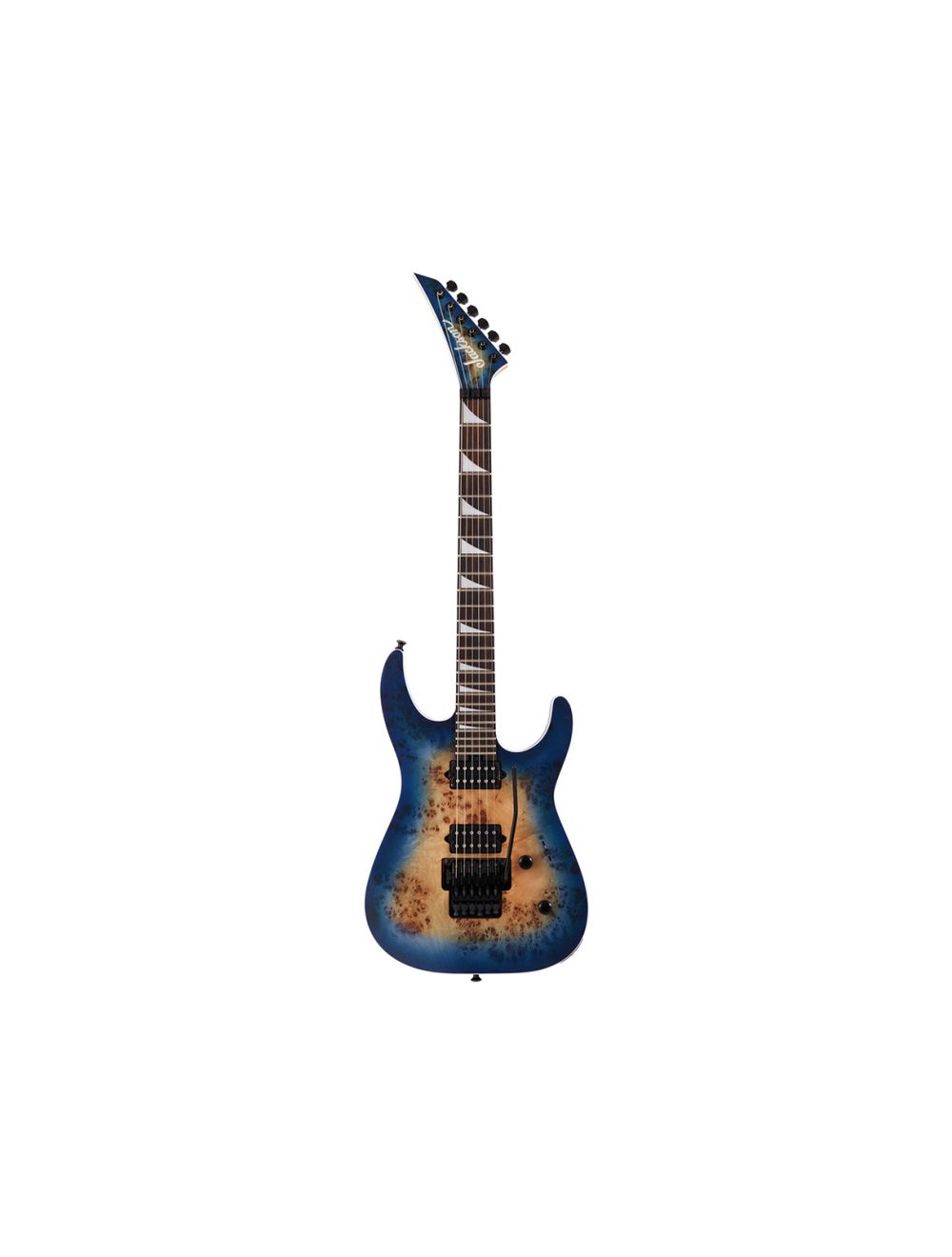 Jackson MJ Series Dinky DKRP - Transparent Blue Burst w/Ebony FB