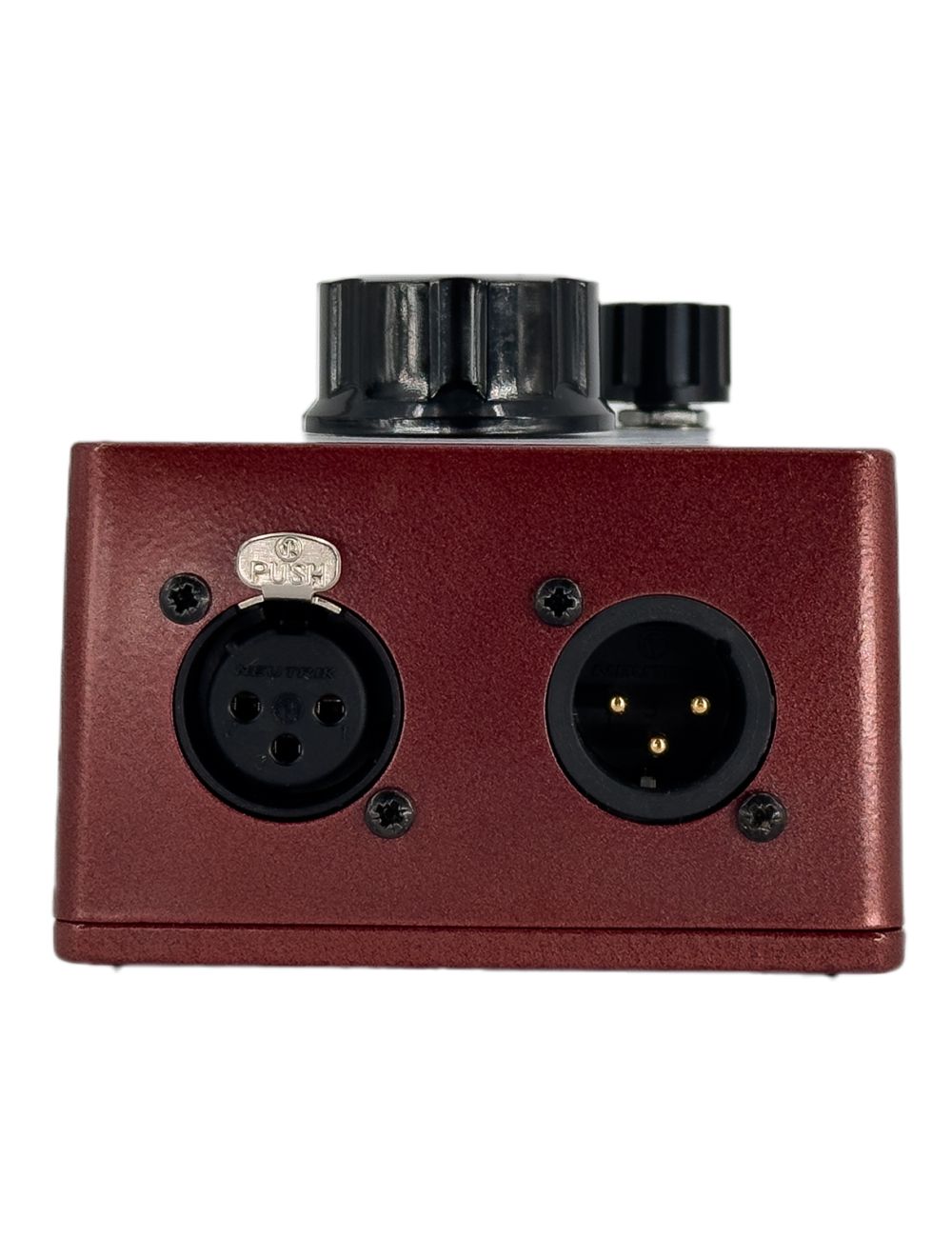 Death By Audio Echo Master Vocal Delay/Preamp - Ltd Ed Burgundy Flare - Open Box