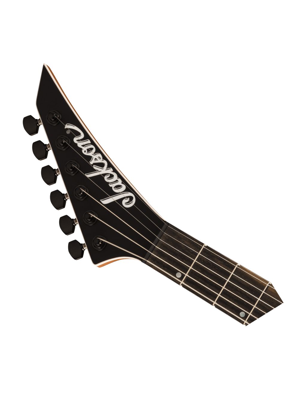 Jackson American Series Virtuoso HT - Satin Black w/Streaked Ebony FB