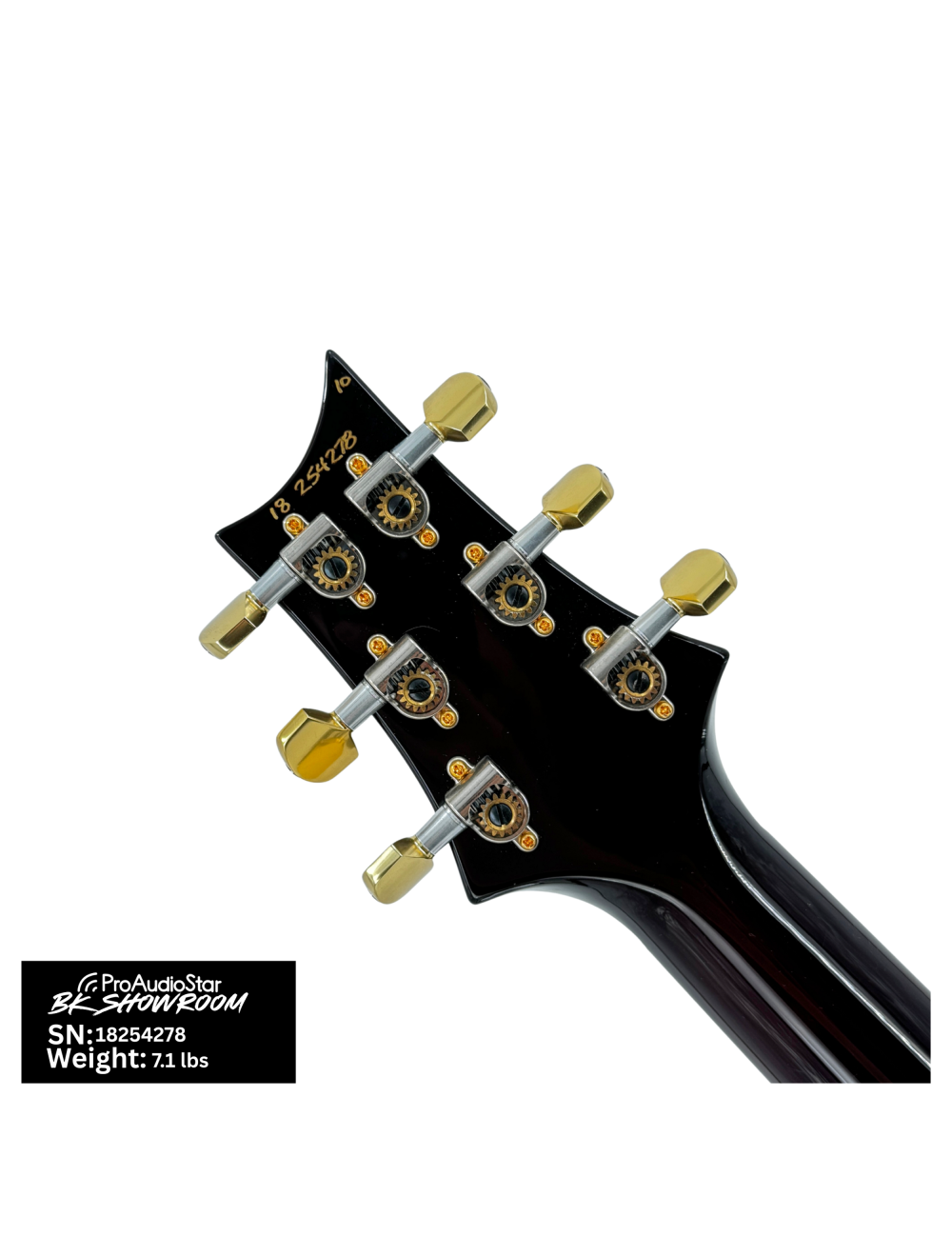 Used PRS Special Semi-Hollow 10 Top - Black Gold w/Black Wrap Burst