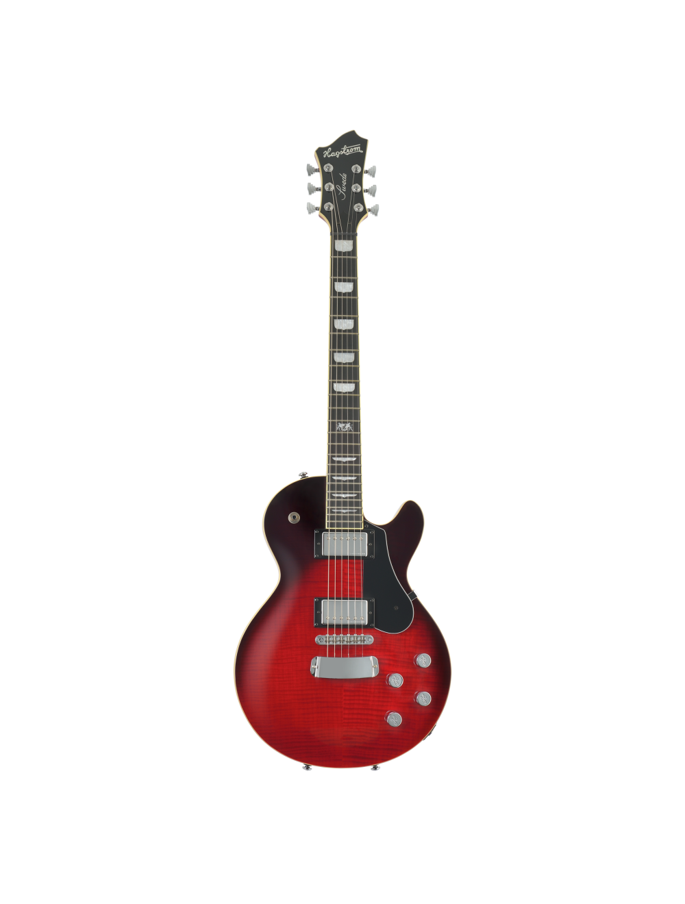 Hagstrom Swede MK III Electric Guitar - Crimson Flame