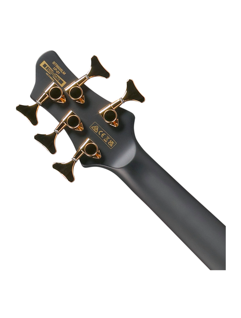 Used Ibanez BTB605LM BTB Bass Workshop 5-String MS Bass Guitar - Black Flat