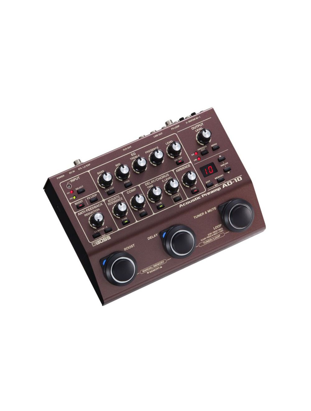 Boss AD-10 Acoustic Preamp - Open Box