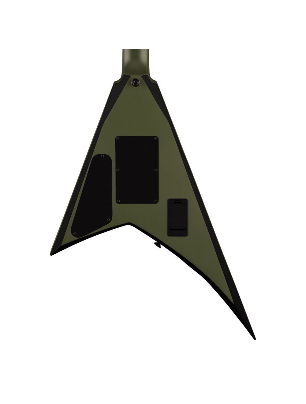 Used Jackson X Series Rhoads RRX24 - Matte Army Drab with Black Bevels