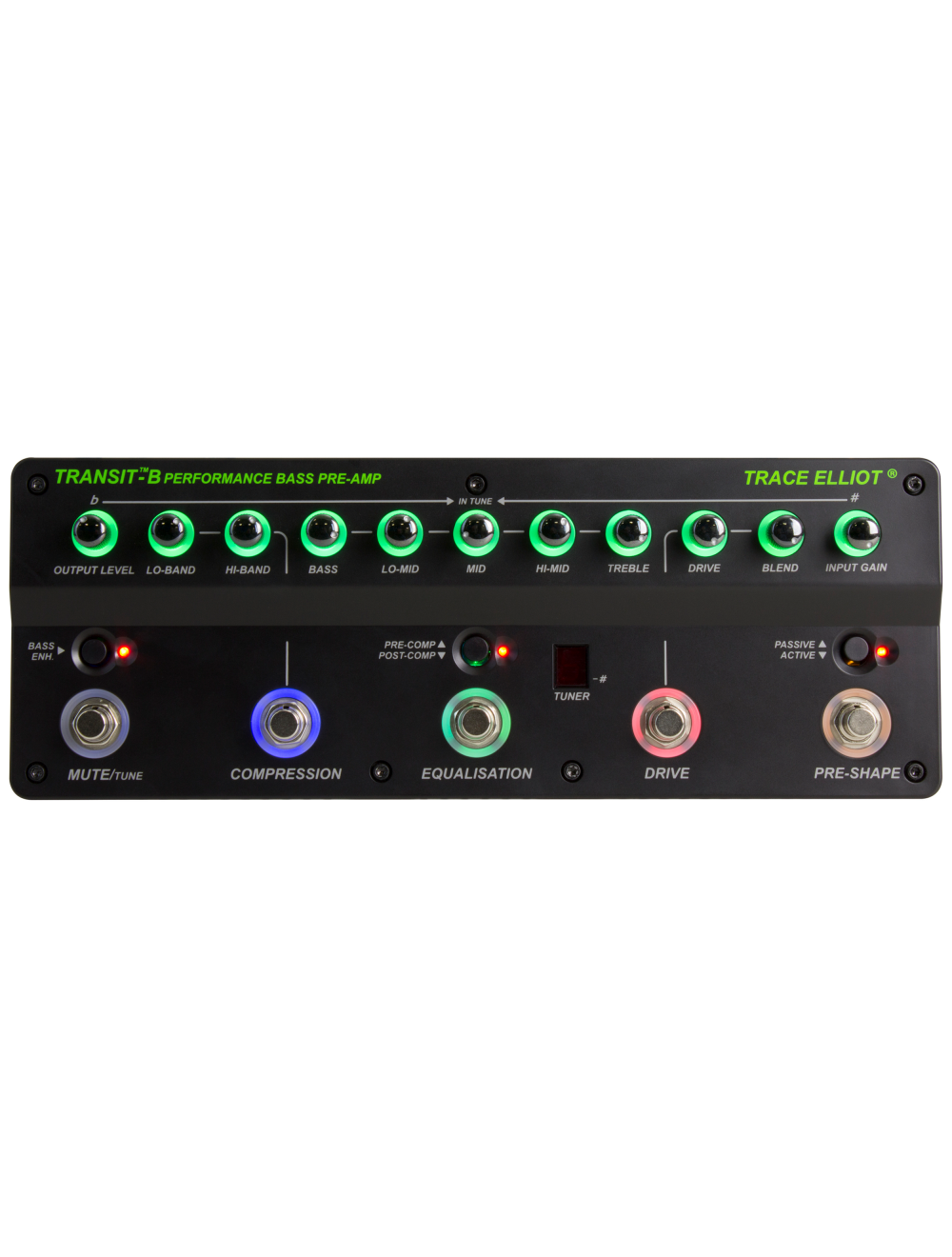 Trace Elliot Transit B Bass Pre-Amp - Open Box