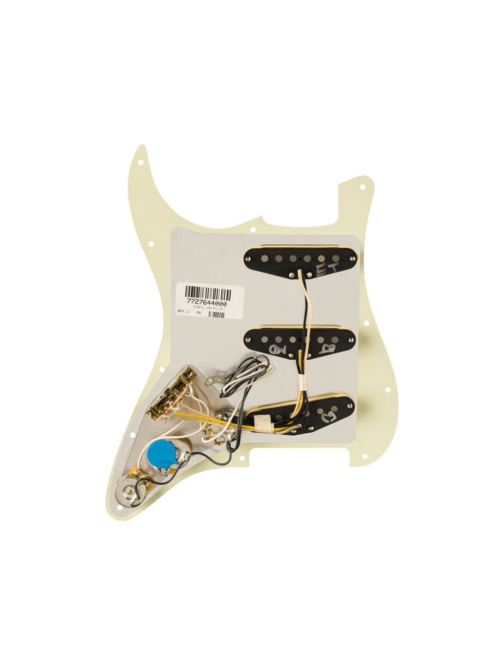 Fender Eric Johnson Signature Pre-Wired Strat Pickguard - Mint Green 11 Hole