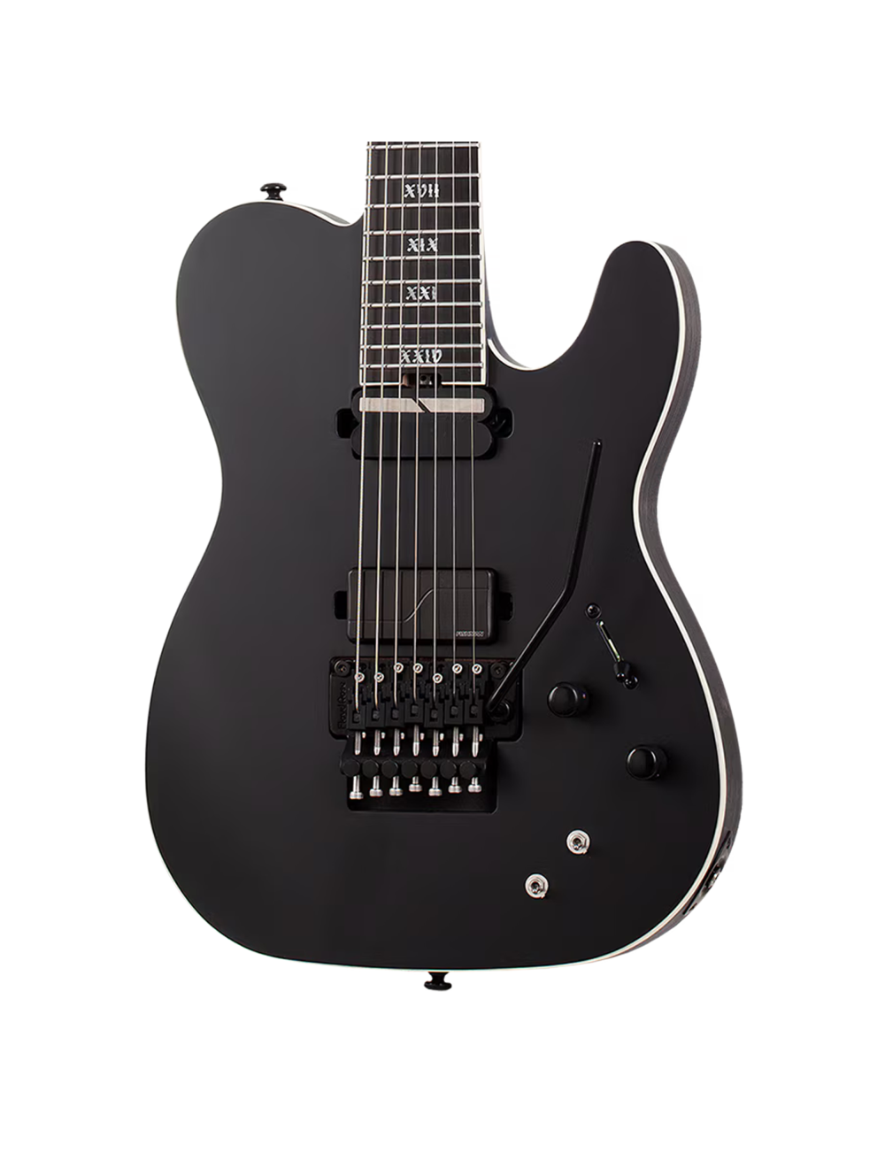 Schecter PT-7 FR-S SLS Elite Evil Twin - Satin Black - Open Box