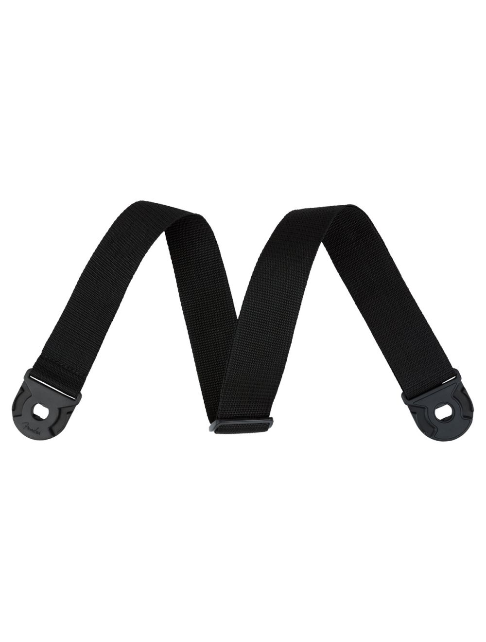 Fender Quick Grip Black Polypro Strap