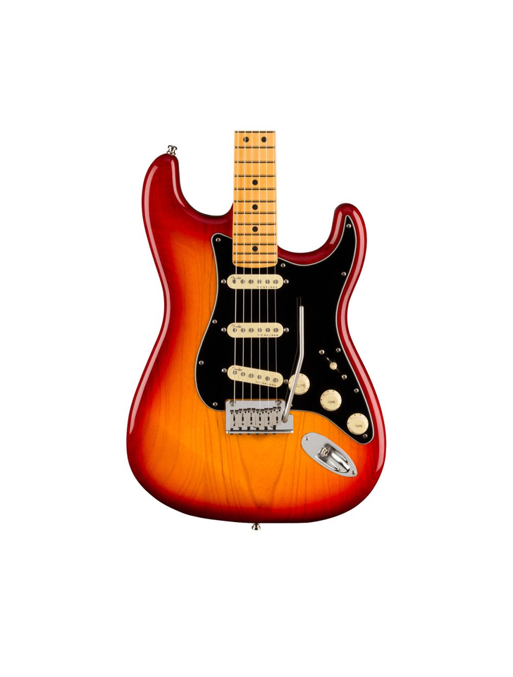Fender Ultra Luxe Stratocaster - Plasma Red Burst w/ Maple FB