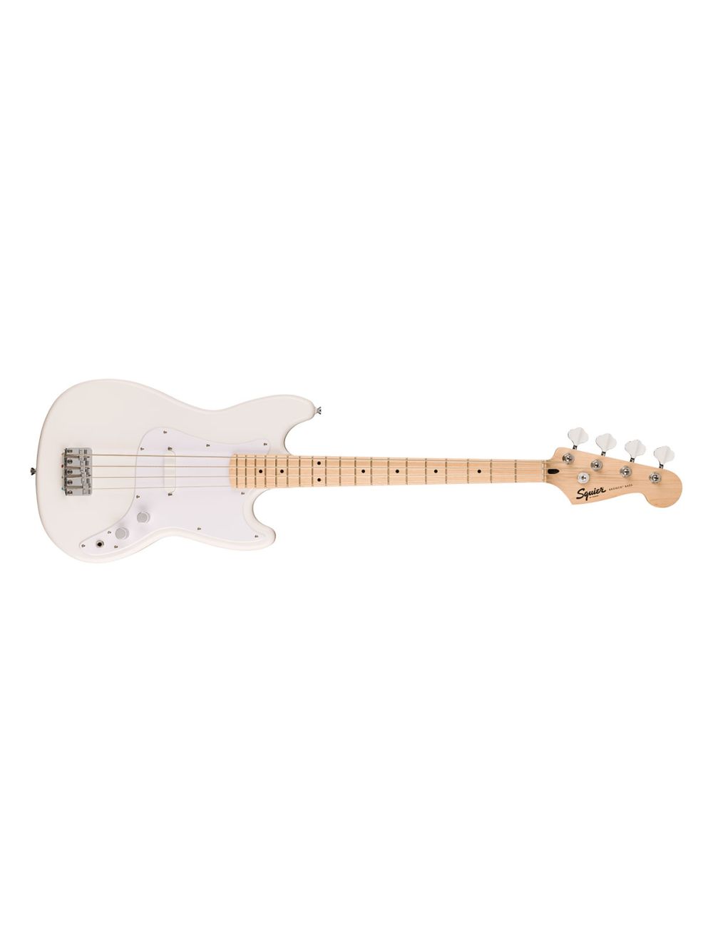 Squier Sonic Bronco Bass - Arctic White w/ Maple Fingerboard