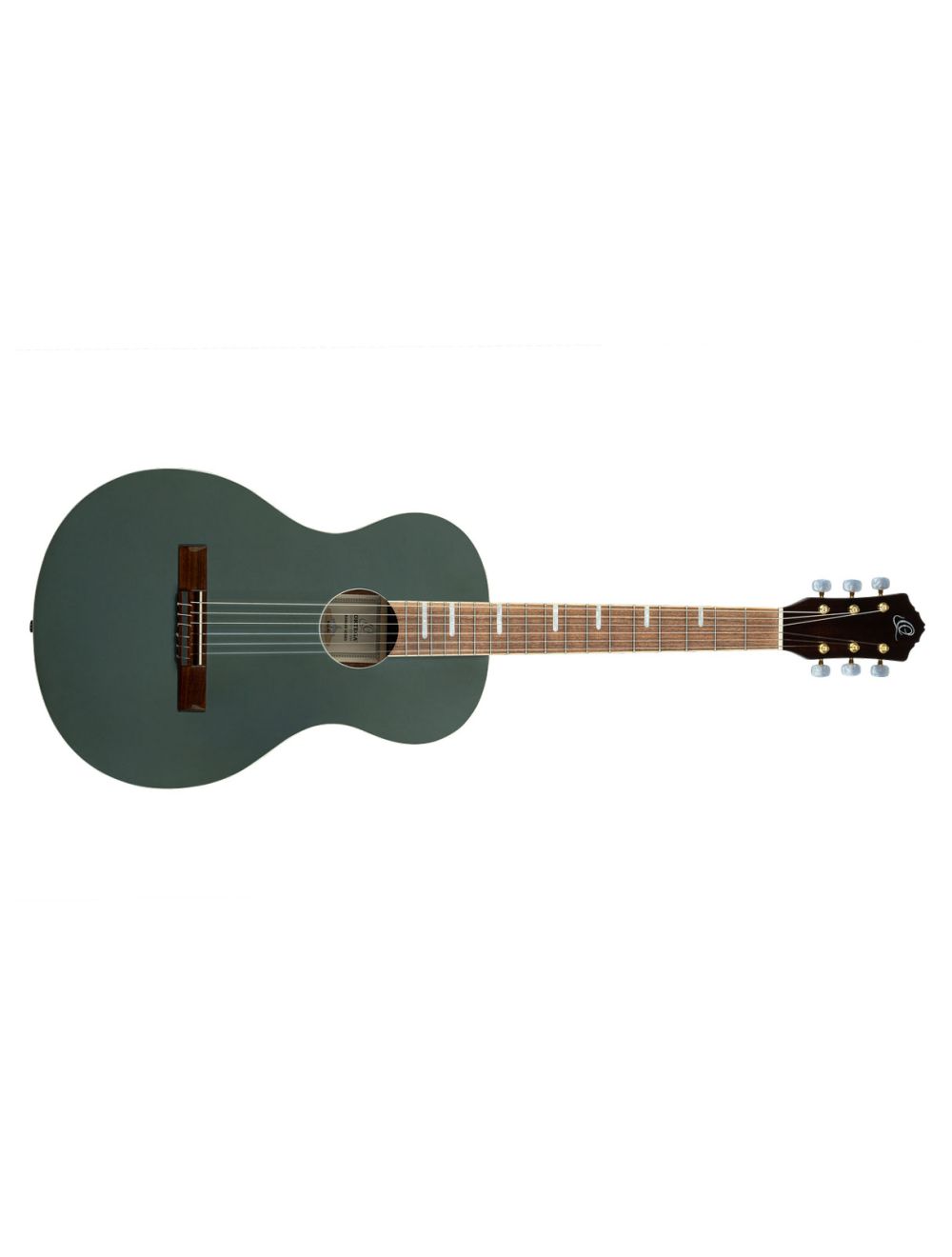 Ortega Guitars RRA-PLT Ranger Series Shortscale Nylon Parlor - Platinum