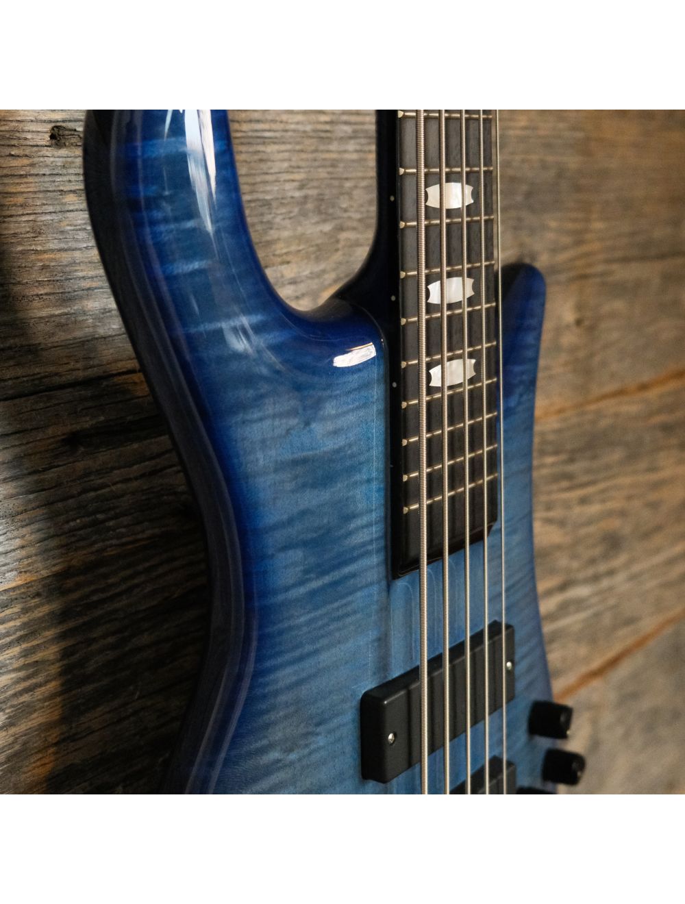 Used Spector Euro 5 LT 5-String Bass - Blue Fade Gloss