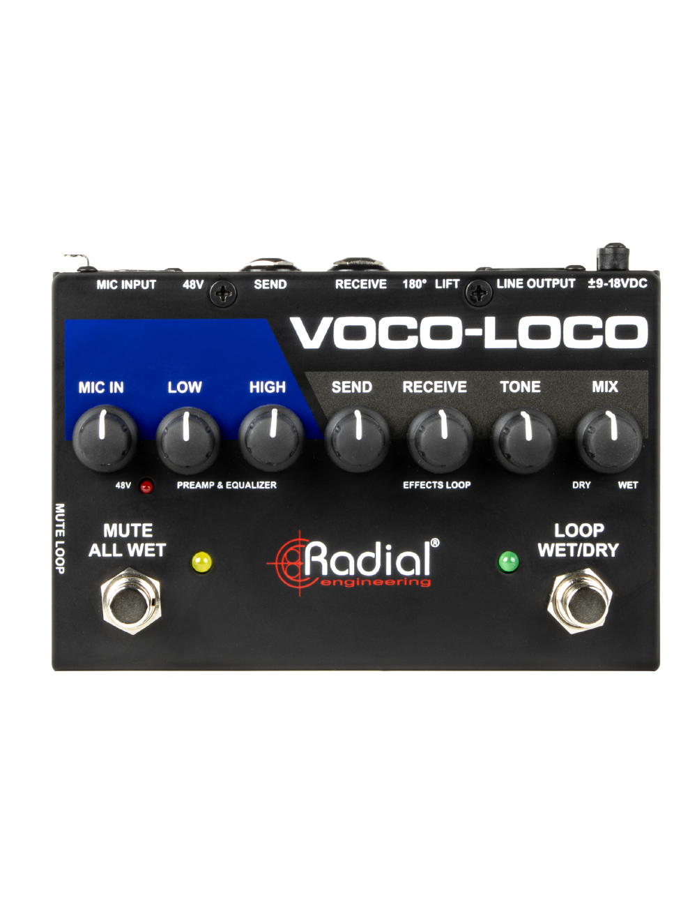 Radial Voco-Loco MK2 Mic Preamp and Effect Loop