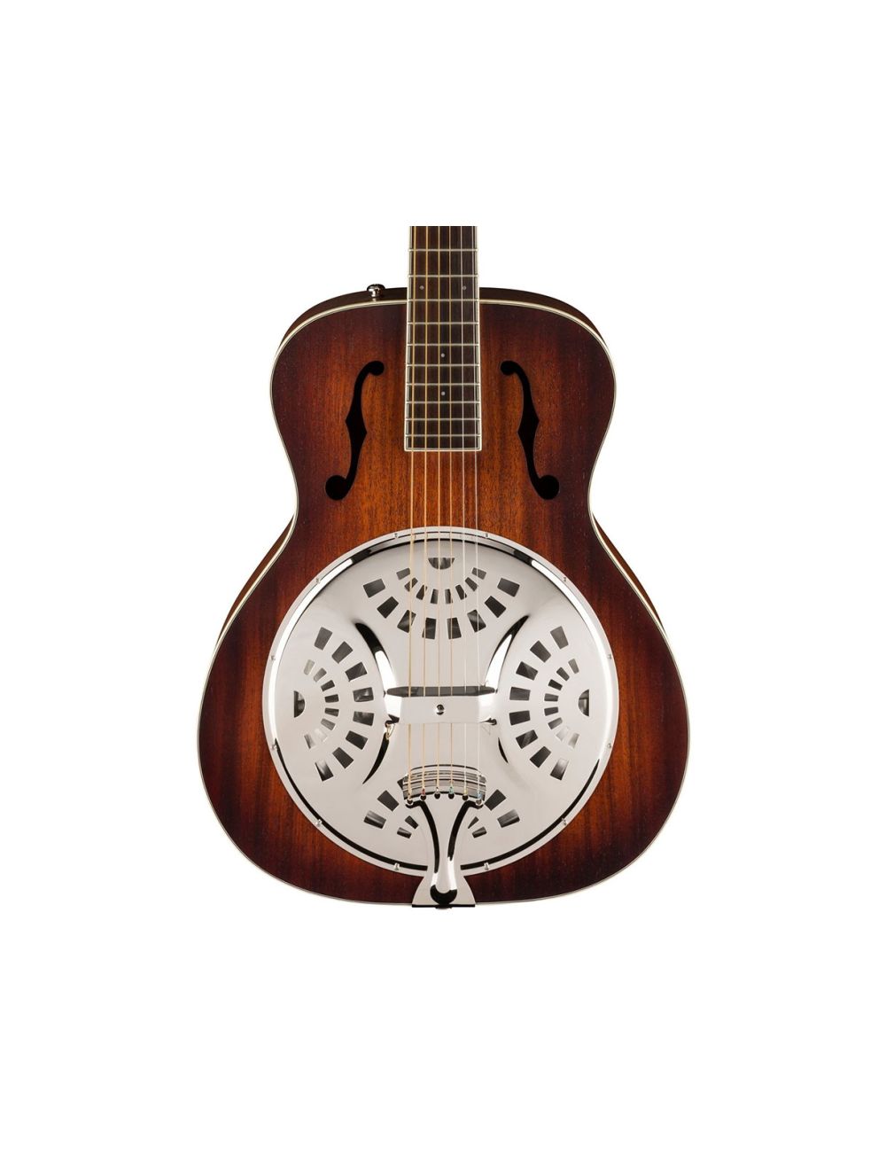 Fender PR-180E Resonator w/ Case - Aged Cognac Burst