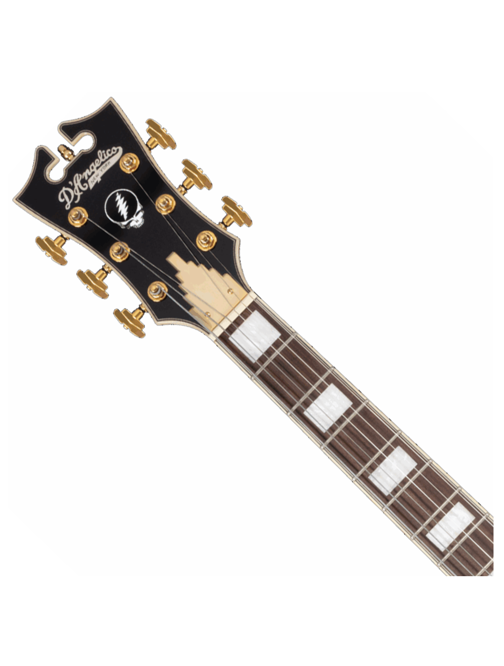 D'Angelico Premier Grateful Dead SS - Red White & Blue Lightning Bolt - Open Box