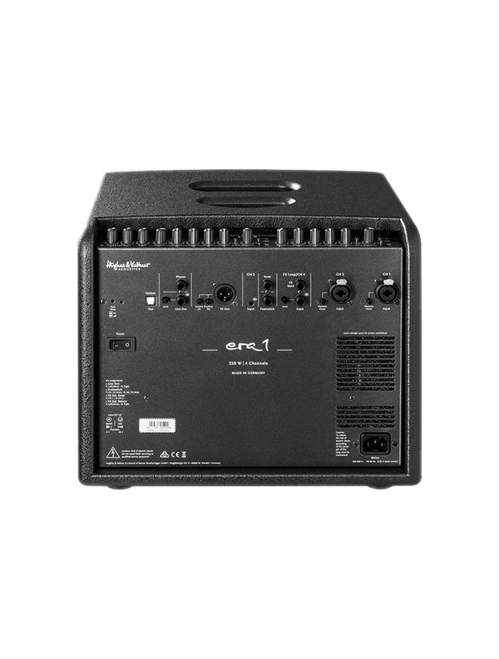 Hughes and Kettner ERA1/BK 250 watts - 8" custom woofer - black finish