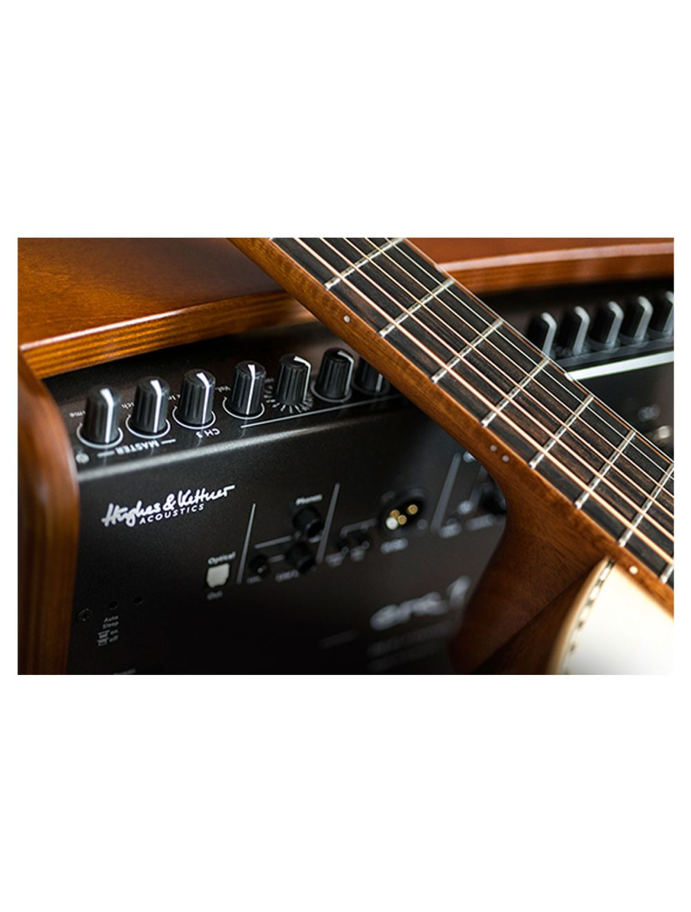 Hughes and Kettner ERA1/WD 250 watts - 8" custom woofer - wood finish