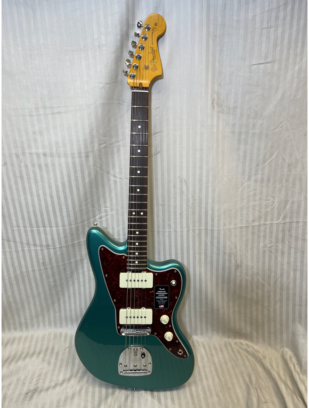 C-Stock Fender American Professional Classic Jazzmaster - Faded Sherwood Green Metallic