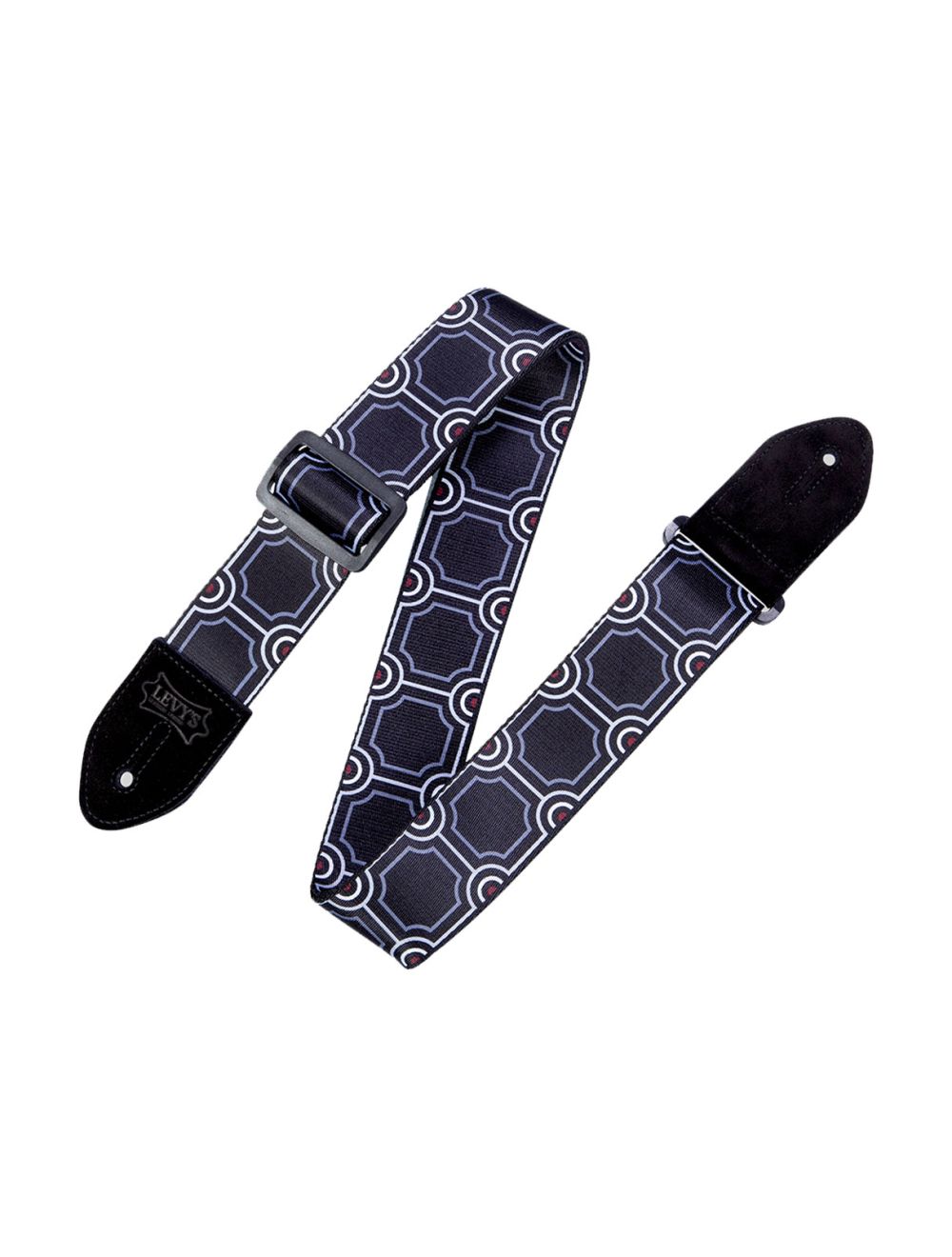 Levy's Leathers MPDP2-001 2" Wide Polyester Guitar Strap