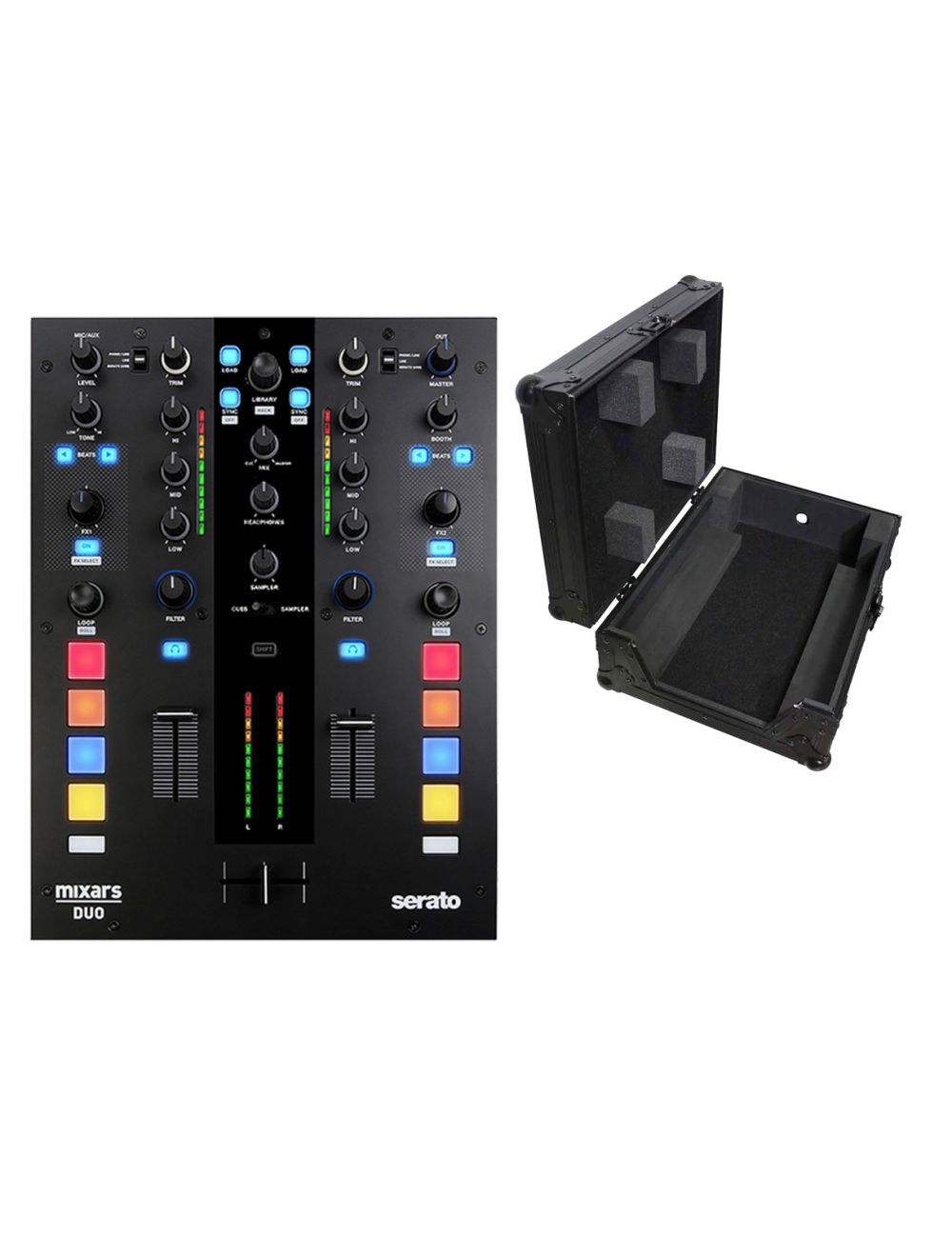Mixars DUO MKII 2-Channel Mixer for Serato DJ 