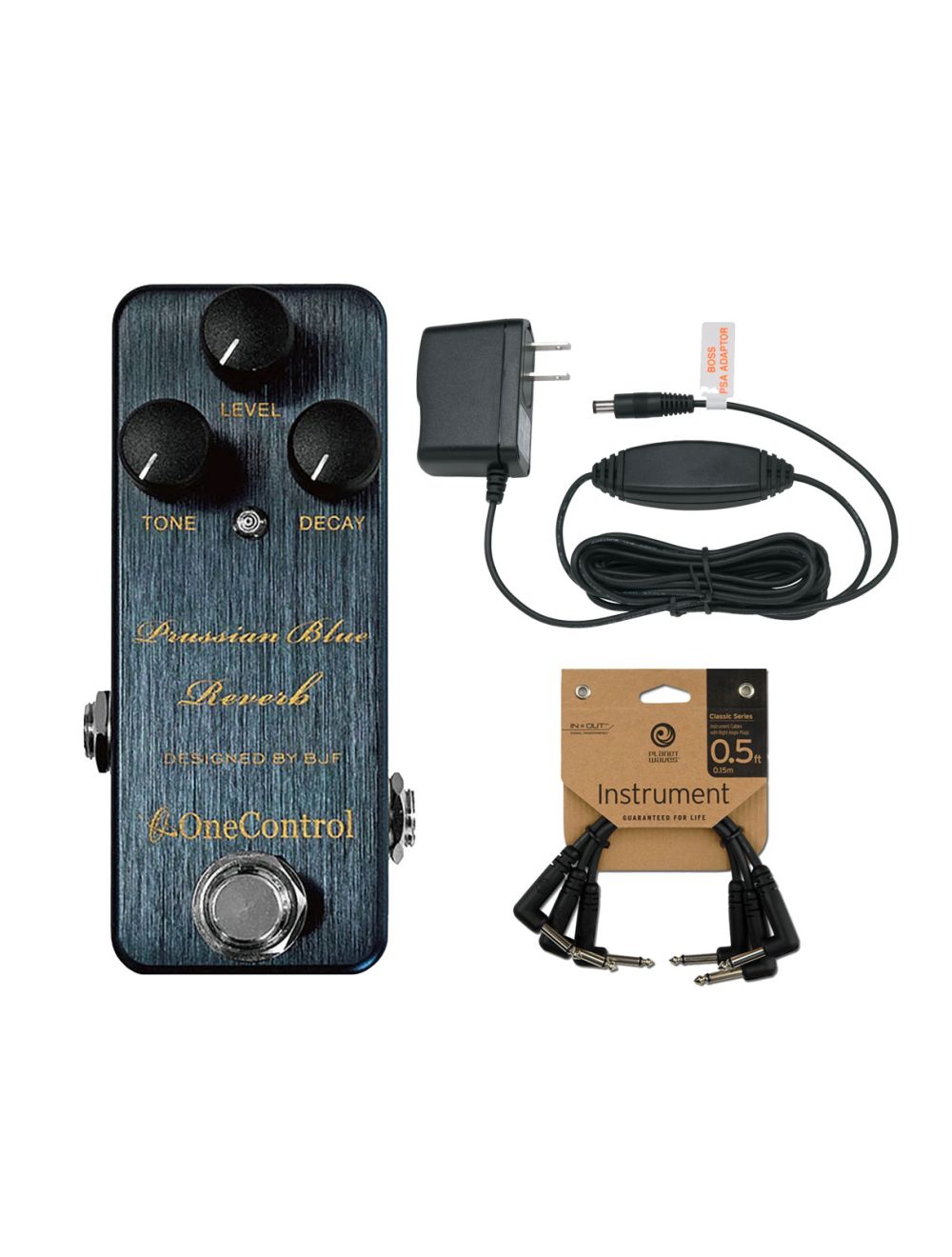 One Control Prussian Blue + Power Supply + Patch Cables