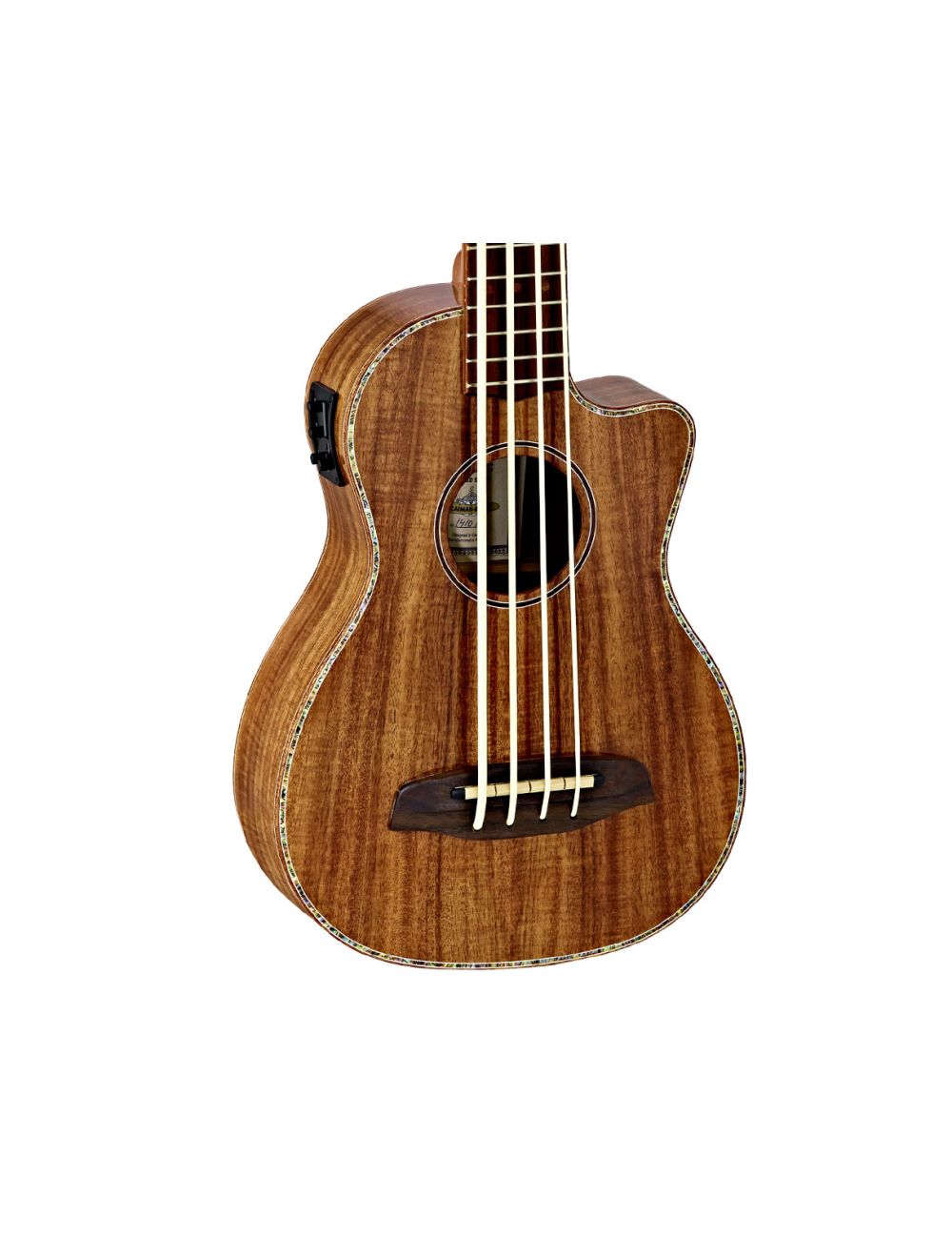 Ortega Guitars CAIMAN-GB-GB Lizard Series Ukulele-Bass w/ Deluxe Gig Bag
