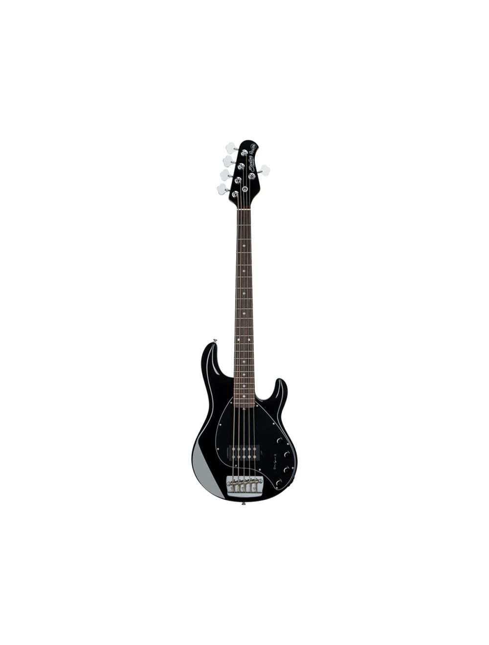 Sterling by Music Man RAY35 BK R1 StingRay5 in Black 5 String