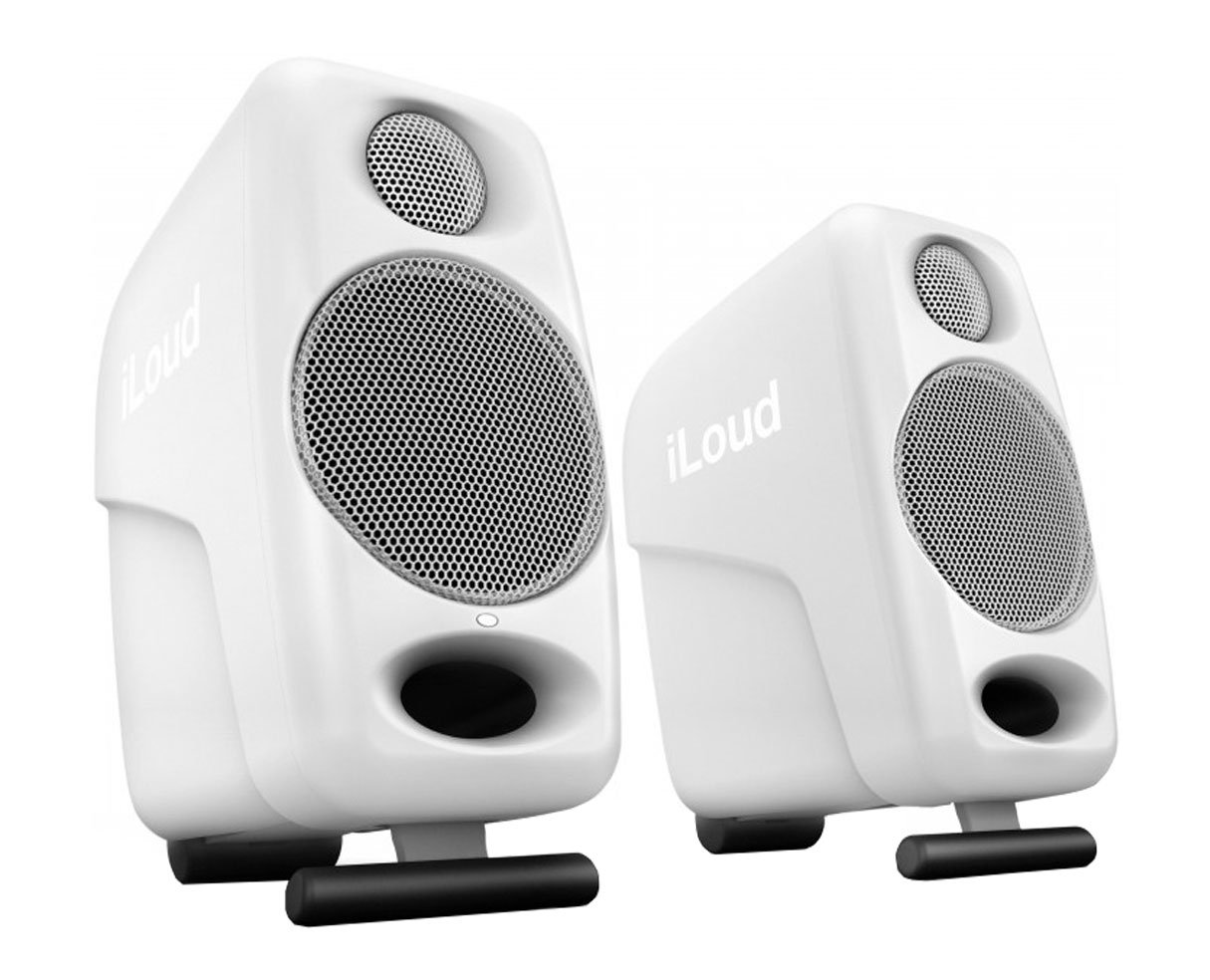 Image of IK Multimedia iLoud Micro Bluetooth Studio Monitor Pair - White