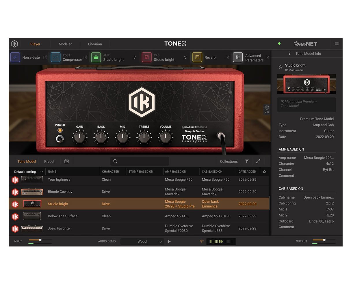 Image of IK Multimedia TONEX Upgrade/Crossgrade